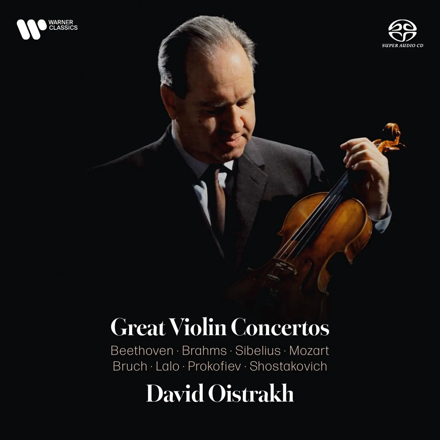 Great Violin Concertos by Oistrakh (6 Hybrid SACD) | Warner Classics